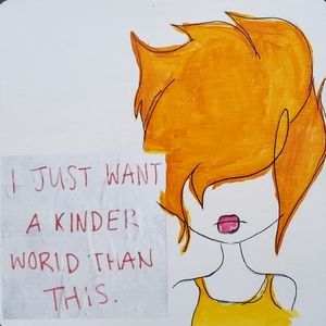 Hand-painted Irene Morgan Wood Tiles,  5 x 5 inches, $11 each